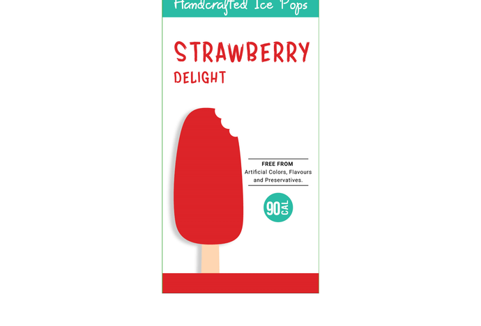 Frooze Strawberry Delight Popsicle