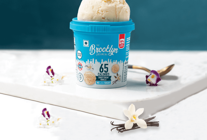 Sweet Cream Vanilla Ice Cream - 100ml (Cup)