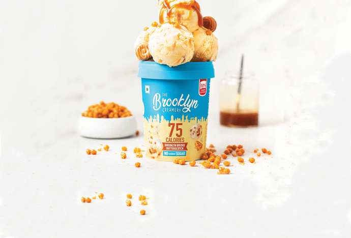 Brooklyn Bridge Butterscotch Ice Cream - 450ml (Tub)