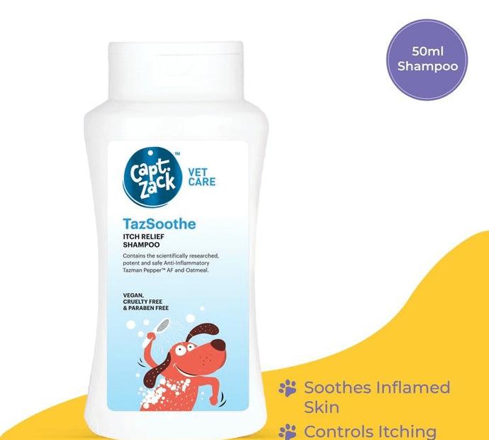TazSoothe Itch Relief Shampoo for Dogs