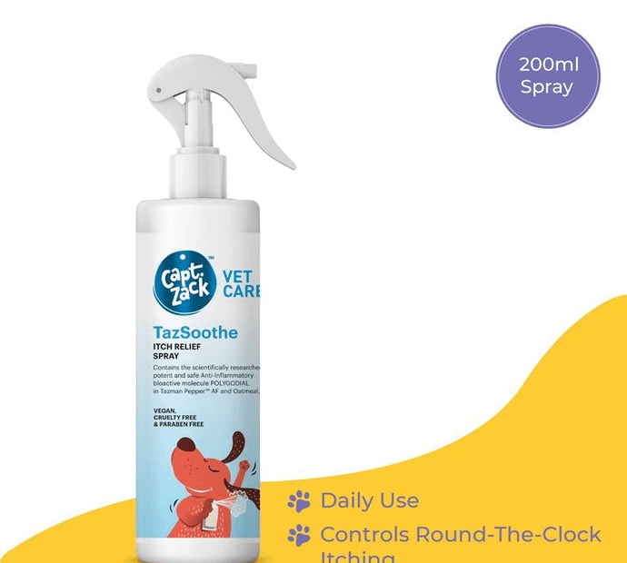 TazSoothe Itch Relief Spray for Dogs, 250 ml