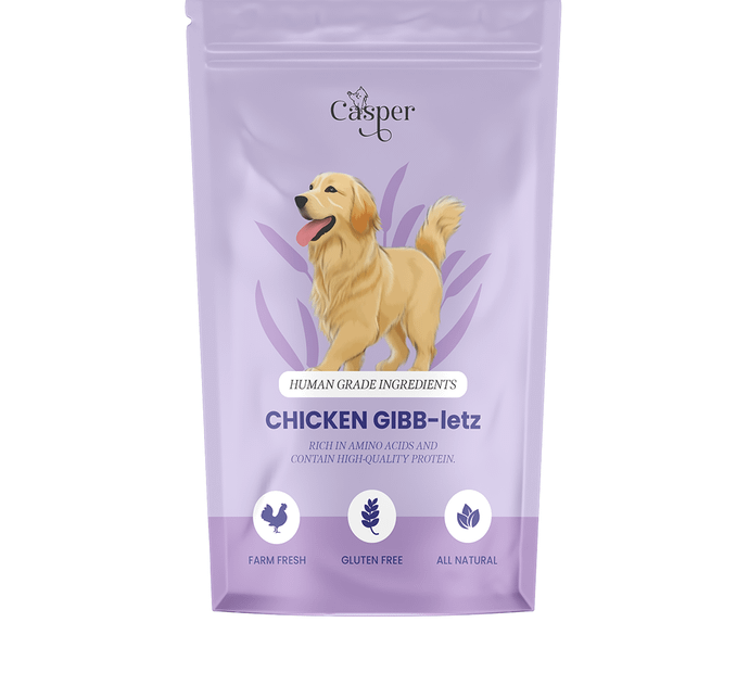 Casper's Chicken Gibb-letz dog treat  100gms