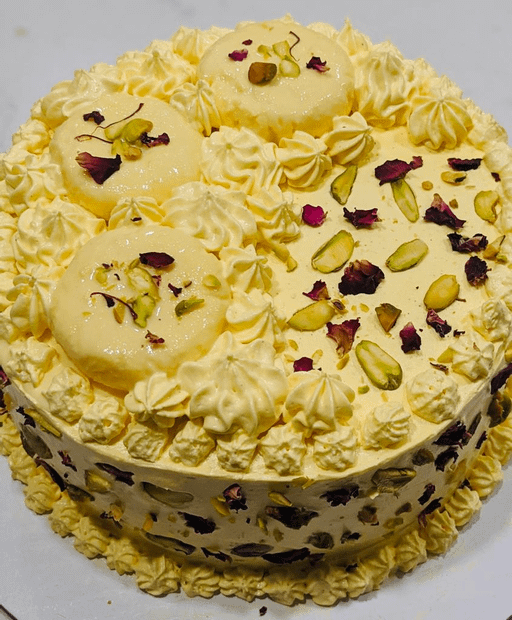 Rasmalai Cake