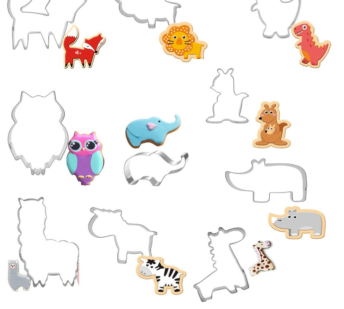 Animal Cookie Cutter (Set of 10)