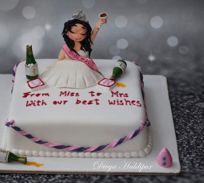 Drunken Bride Cake