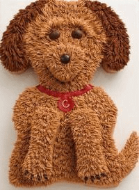 3D Dog cake