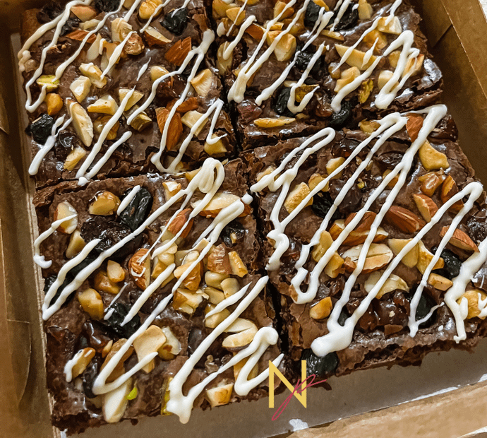 Fruit & Nut Brownies