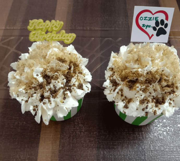 Chicken and Liver Duo Cupcakes -Box of 2