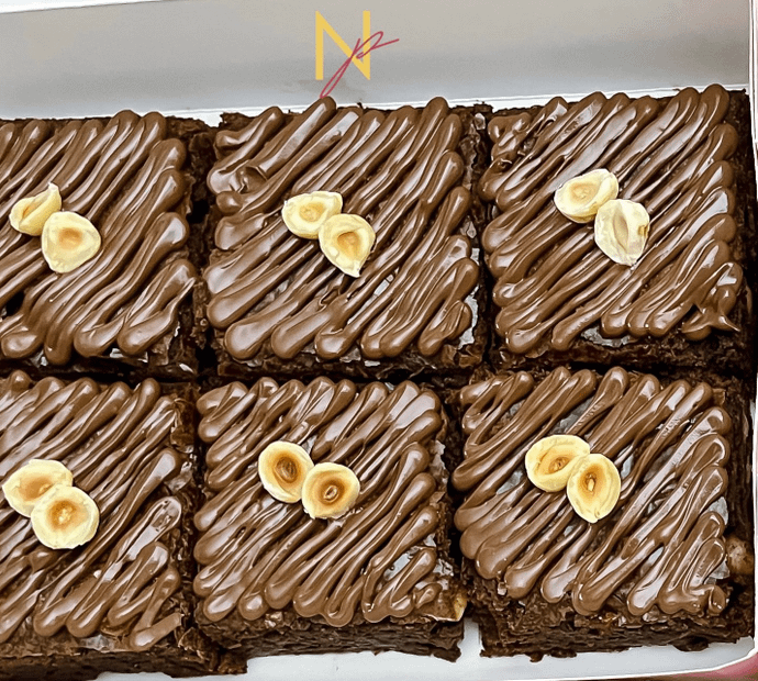 Nutella Hazelnut Brownies