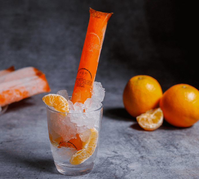 Orange Vintage Ice Candy