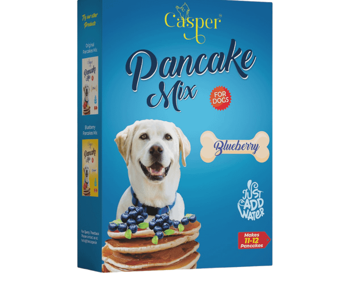 Casper's Pancake Mixes for dogs , Blueberry 250gms