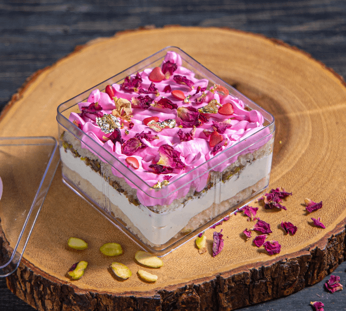 Pistachio Rose Cake Tub (300g)