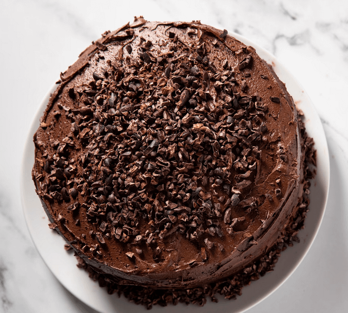 Vegan Chocolate Truffle Cake