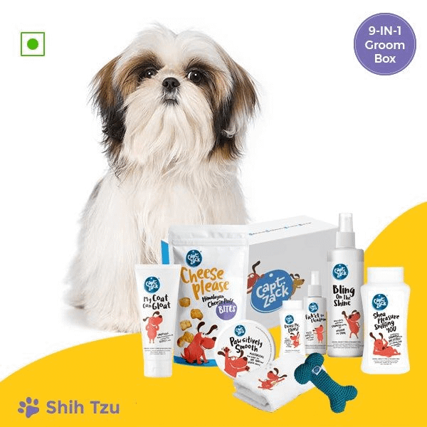 The Shihtzu Groom Box – Ultimate 8 in 1, Head to Paw Groom-Kit