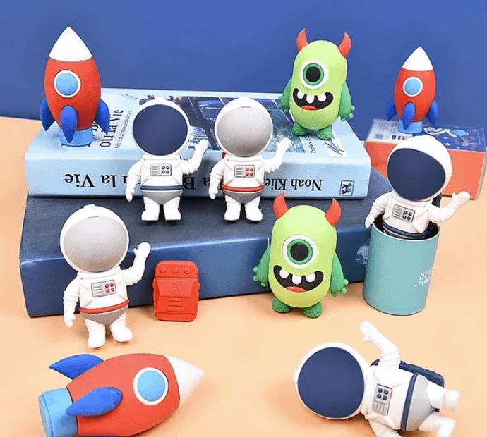 Cute Space Erasers