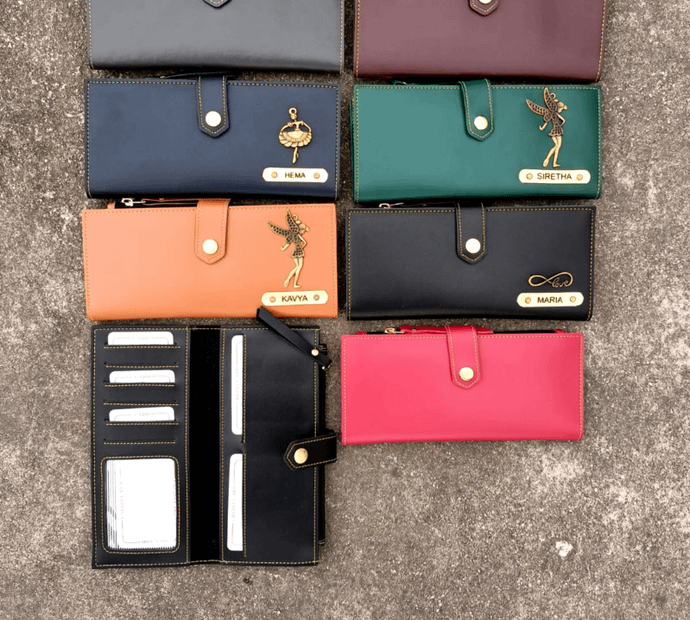 Faux Leather Ladies Wallets