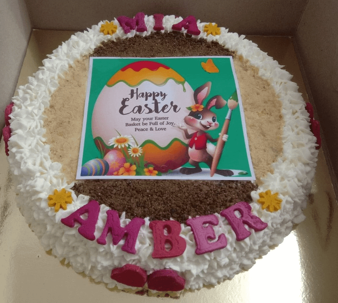 Picture Crumble Festive Cake - Easter Special -500g