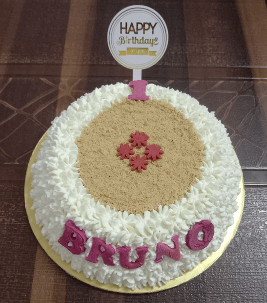 Small Chicken Crumble Cake - 300g