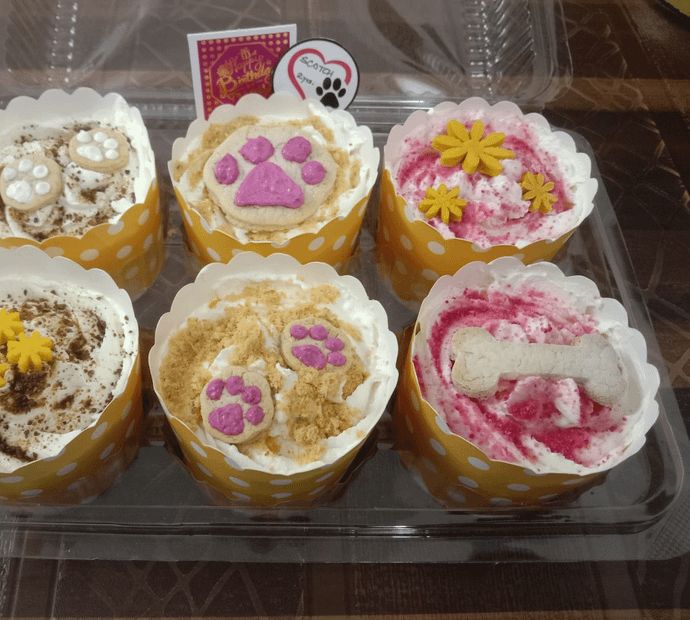 Peanut Butter & Carrot Cupcakes -Box of 6