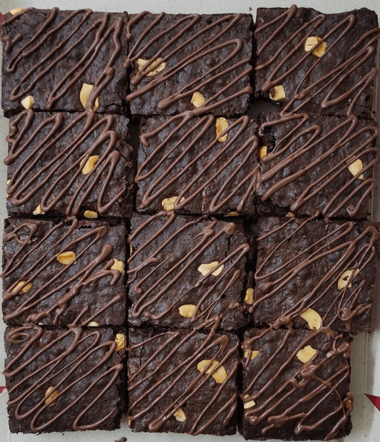 Vegan Chocolate Walnut Brownie