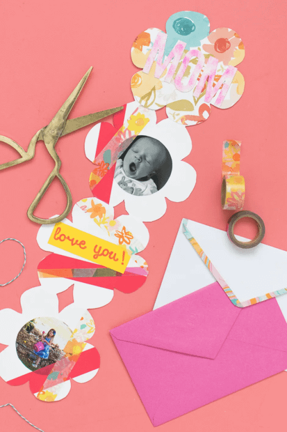 Floral Accordion Card