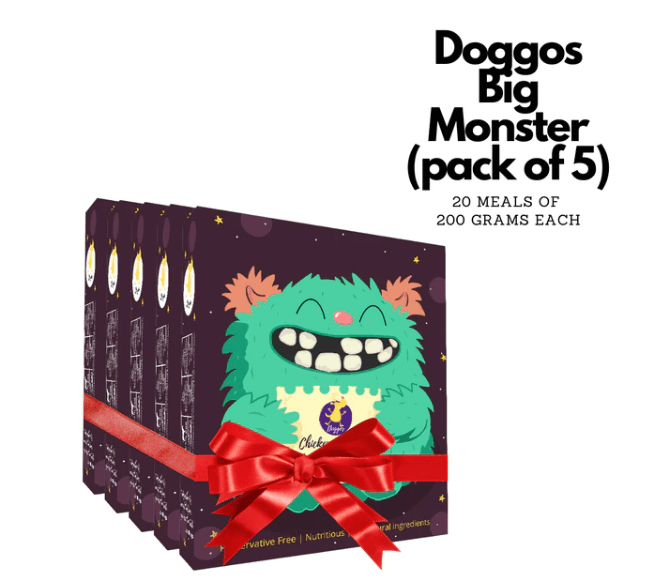 Doggos Big Monster - Fresh Dog Food (5 Boxes of 800g each)