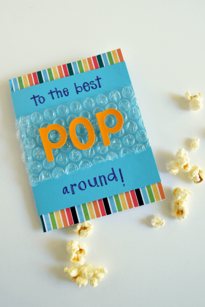 Pop the Bubble Wrap Card