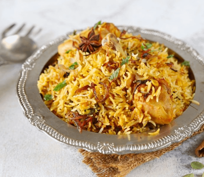 Butter Chicken Biryani
