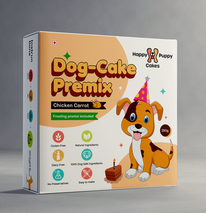 Chicken Carrot Dog Cake Premix (NON-VEG)