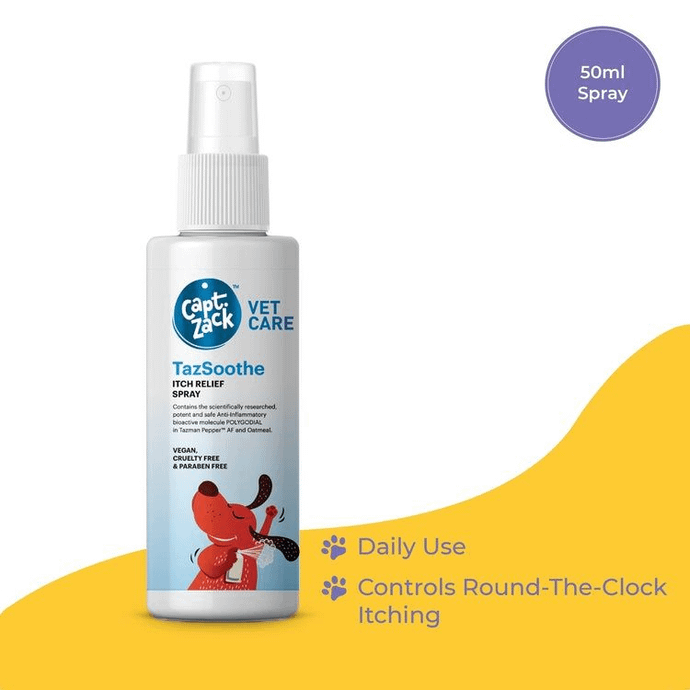 TazSoothe Itch Relief Spray for Dogs, 50 ml