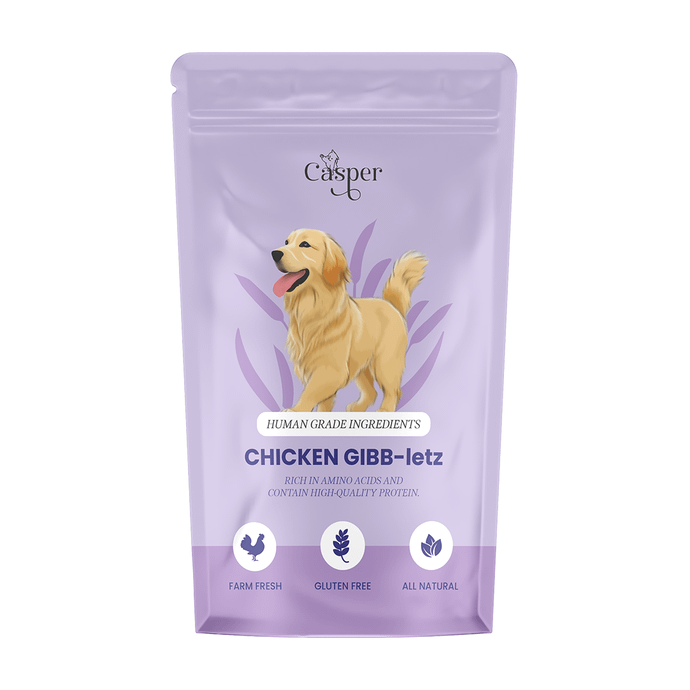 Casper's Chicken Gibb-letz dog treat  100gms
