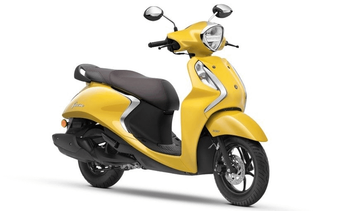 Rent fascino scooty in goa