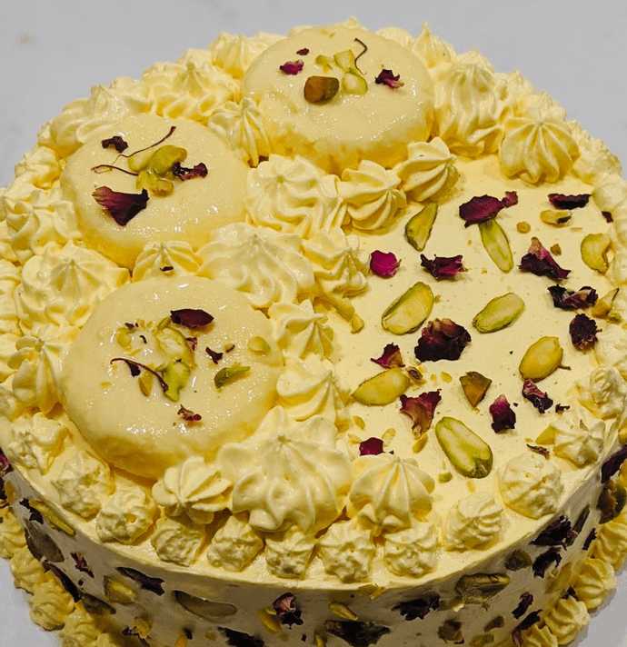 Rasmalai Cake