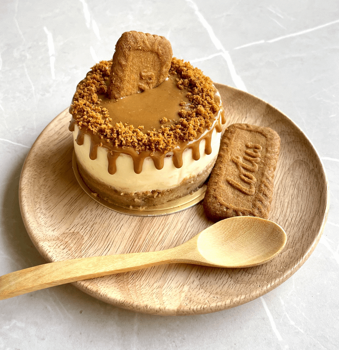 Lotus Biscoff Mini Baked Cheesecake