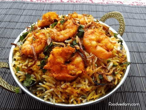 Prawns Biryani