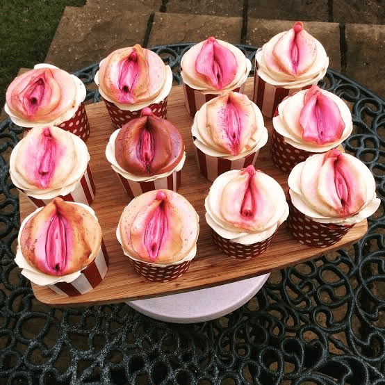 Vulva Cupcakes
