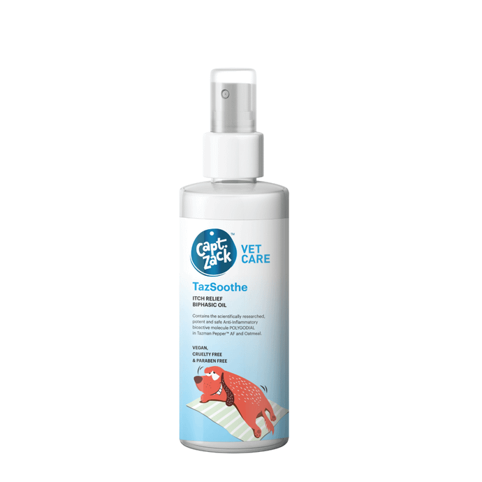 Captain Zack Vet Care - TazSoothe Itch Relief Leave-In Conditioner for Dogs, 200 gm