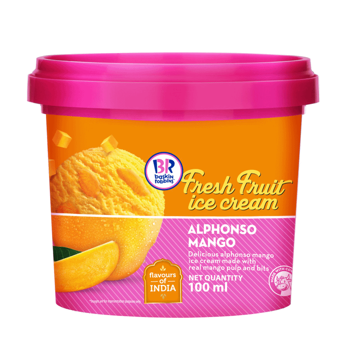 Baskin Robbins Alphonso Mango (100ml)-cup