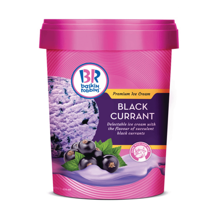 Baskin Robbins Black Currant -450ml-tub