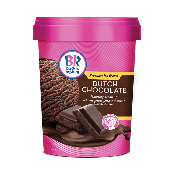 Baskin Robbins Dutch Chocolate -450ml-tub