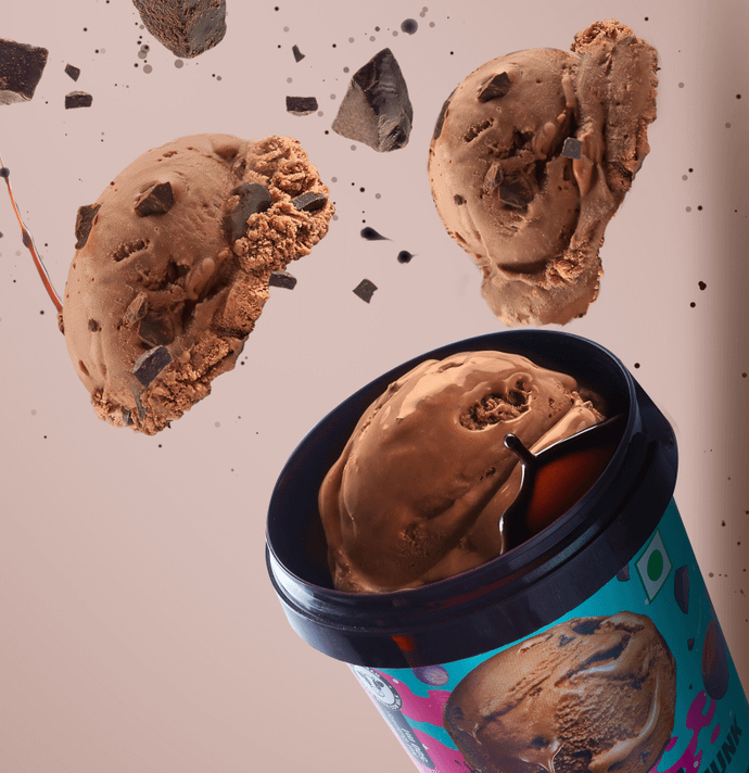 Papacream Belgian Choco Chunks Ice Cream [475 ml]