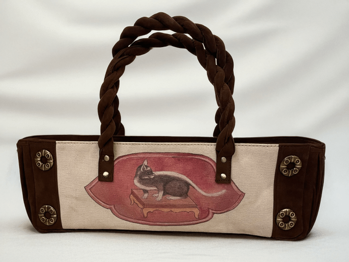 Cat Moms Shoulder Baguette Bag