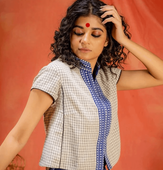 Saanjh- A-line top/blouse