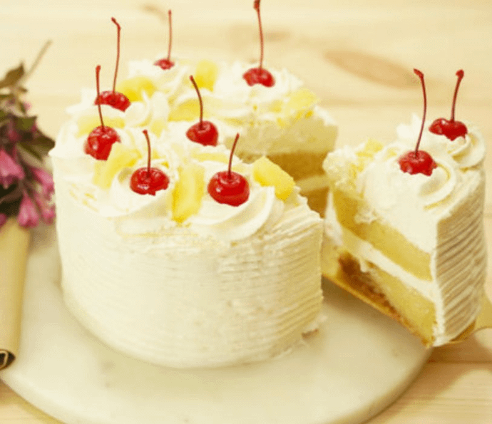 Vegan Pineapple Cake