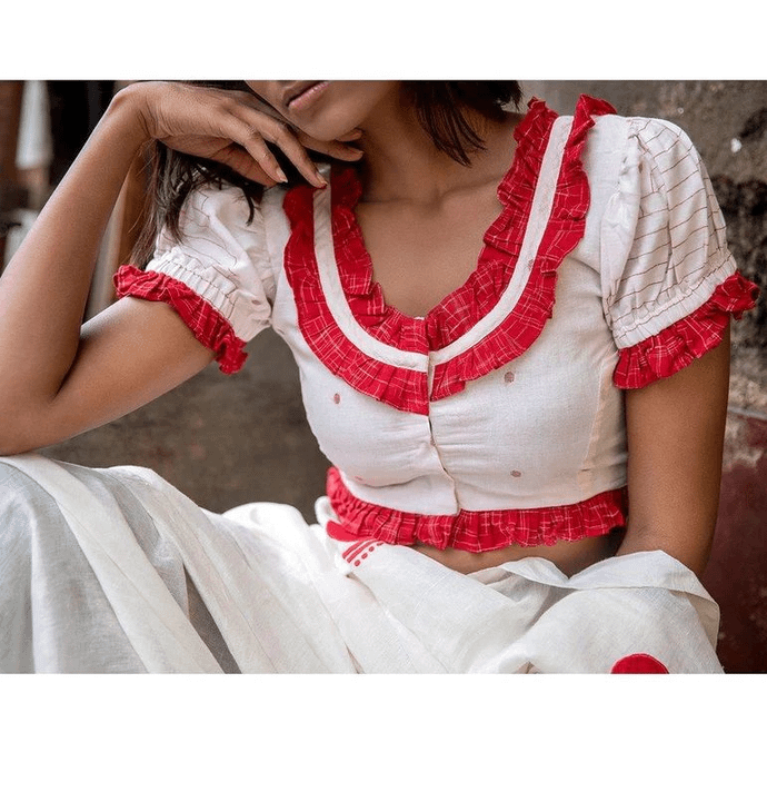 Relove "Ghoti Haata" Jamdani Blouse