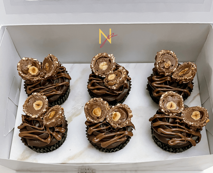 Ferrero Rocher Cupcake