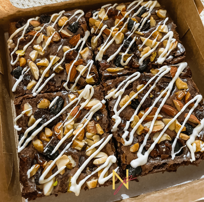 Fruit & Nut Brownies