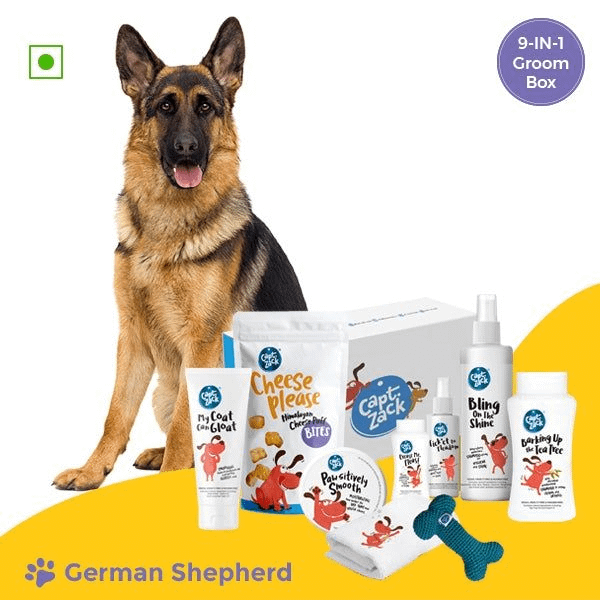 The German Shepherd Groom Box – Ultimate 8-in-1, Head-to-Paw Groom-Kit