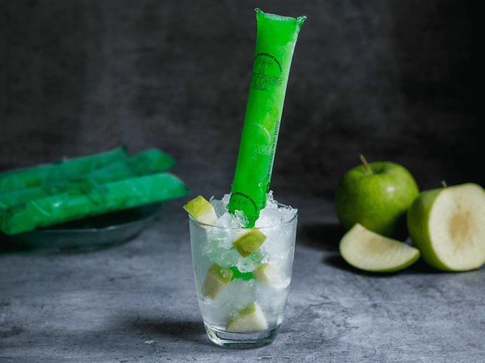 Green Apple Vintage Ice Pop