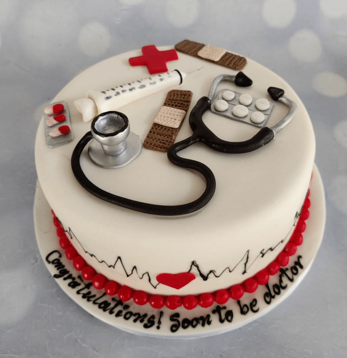 Doctor Theme Cake
